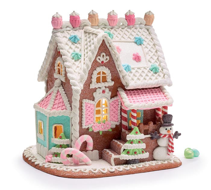 Pastel Gingerbread House