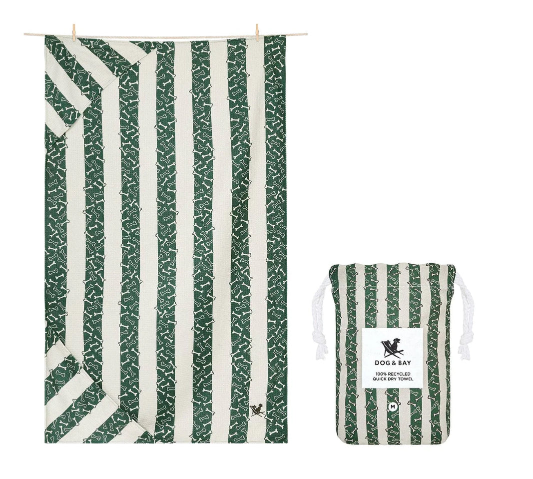 Medium & Large Quick Dry Dog Towels - Dock & Bay