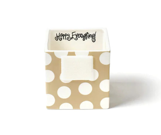 Neutral Dot Small Mini Nesting Cube