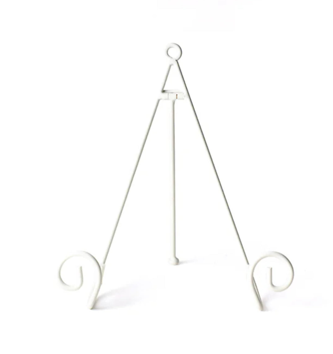 White Swirl Big Plate Stand