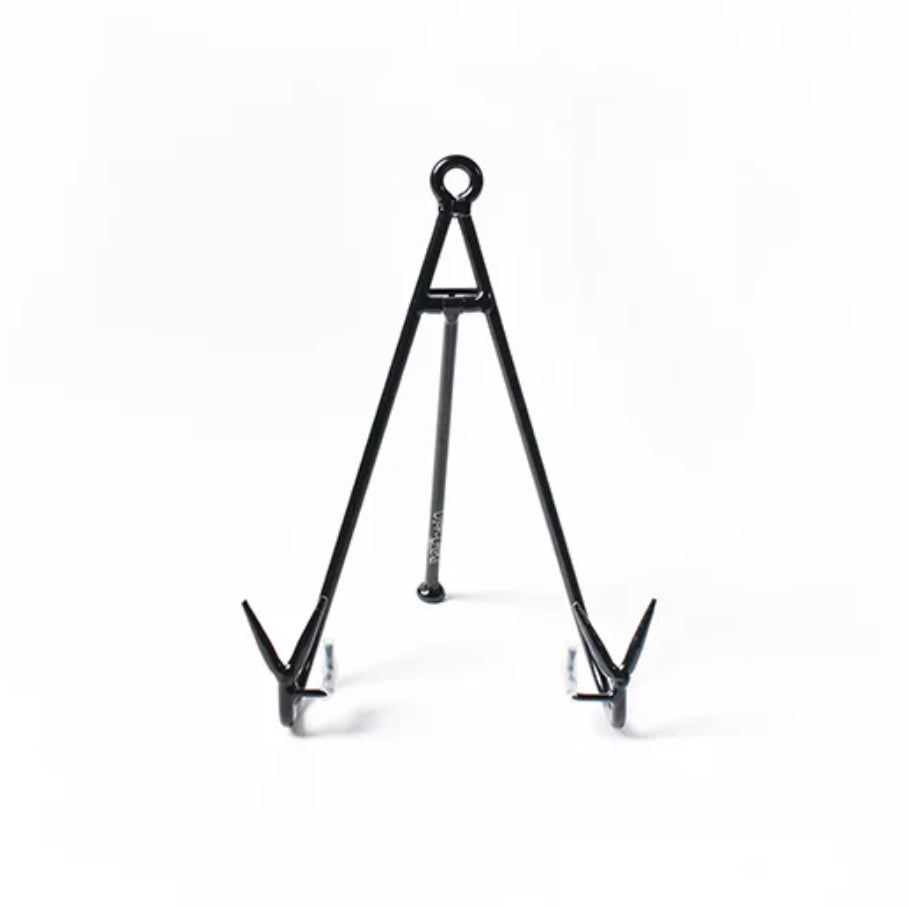 Black Medium Flare Plate Stand