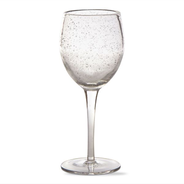 Bubble Glass Tall Wine