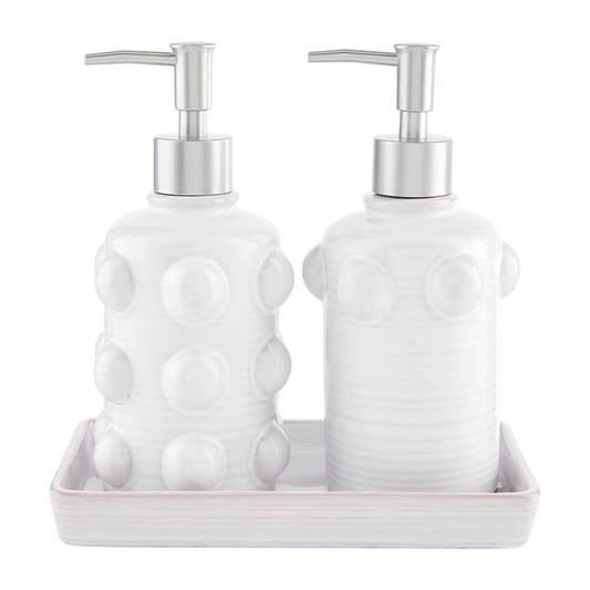 Beaded Soap Pump Set