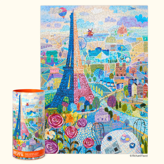 Paris 1000 Piece Jigsaw Puzzle