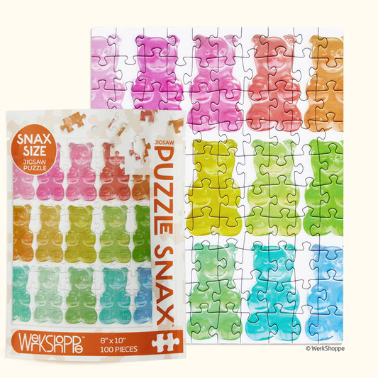 Gummy Bears 100 Piece Puzzle Snax