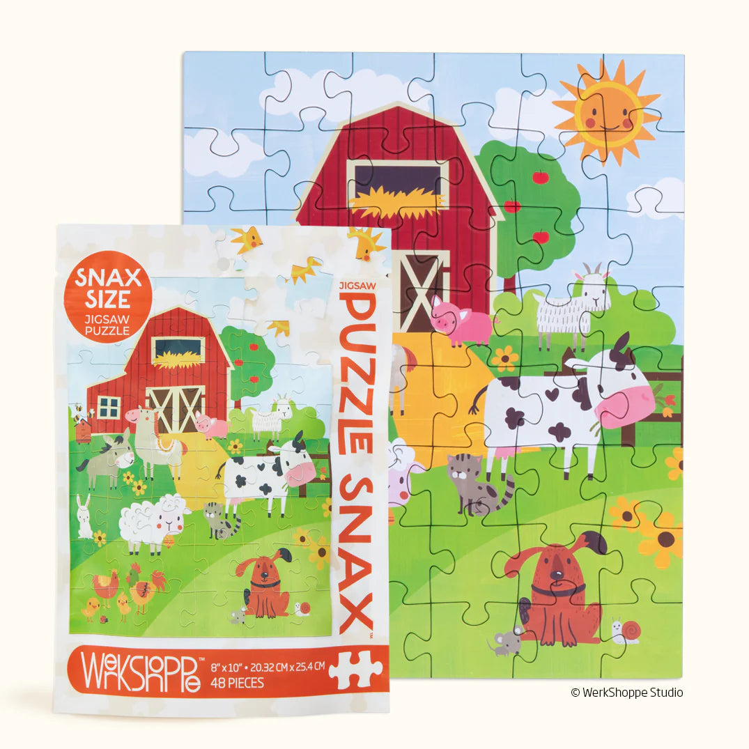 Farm Life 48 Piece Puzzle Snax