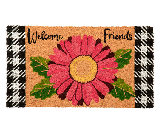 Gerbera Daisy Coir Mat