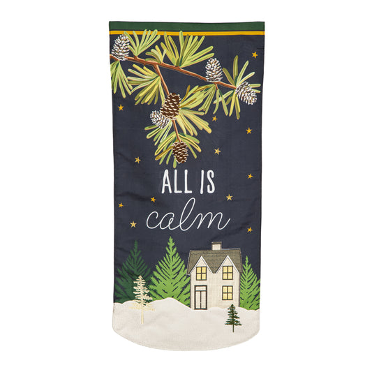 All is Calm Night Everlasting Impression Textile Decor