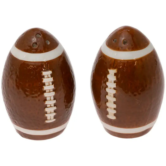 Football Salt and Pepper Shakers