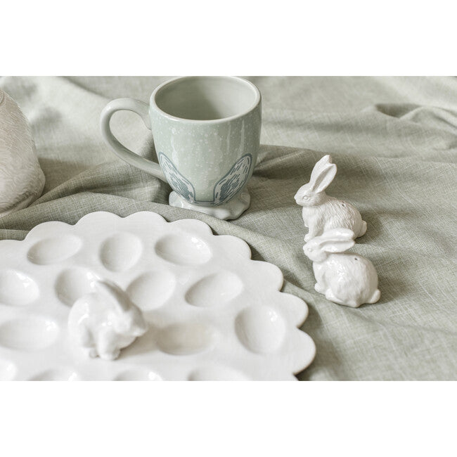 Egg Tray w/ Shaped Rabbit - Coton Colors