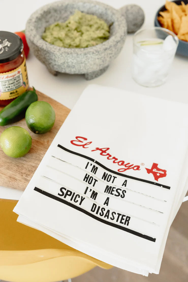 Spicy Disaster Tea Towel