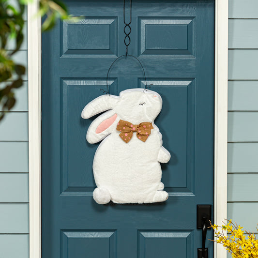 Every Bunny Welcome Fuzzy Door Decor