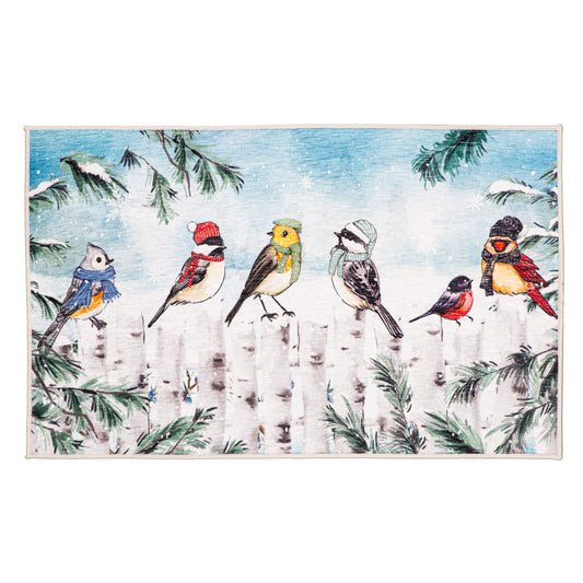 Birds Indoor/Outdoor Washable Mat