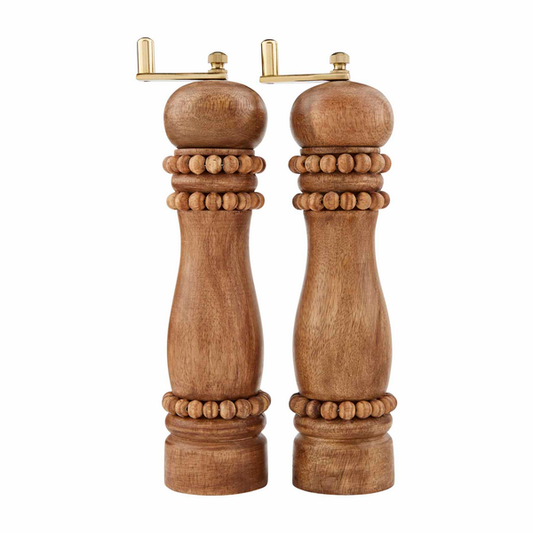 Beaded Salt + Pepper Grinders