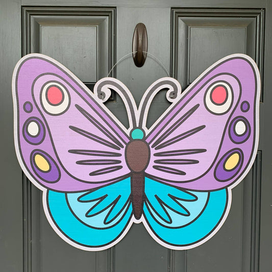 Butterfly Door Hanger 23"