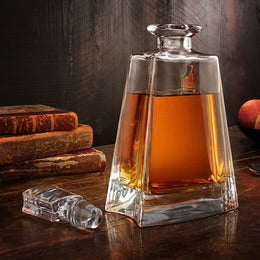 Luna Crystal Whiskey Decanter