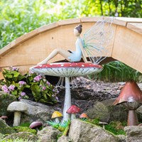 Metal & Acrylic Fairy Statuary