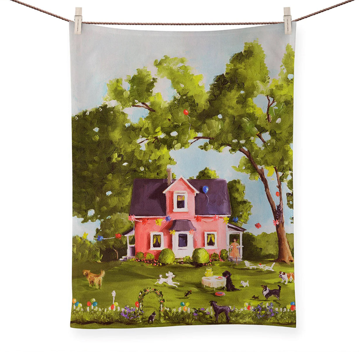 Summertime Fun Tea Towel