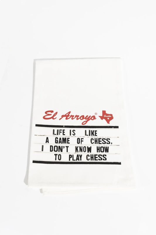 Chess Tea Towel