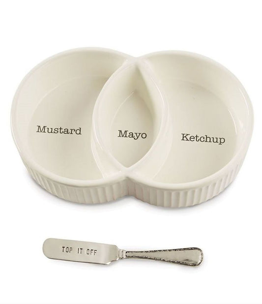 Condiment Server Set