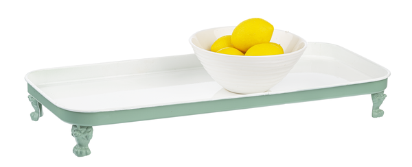 Claw Foot Enamel Tray