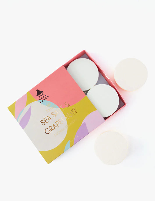 Sea Salt + Grapefruit Shower Steamers