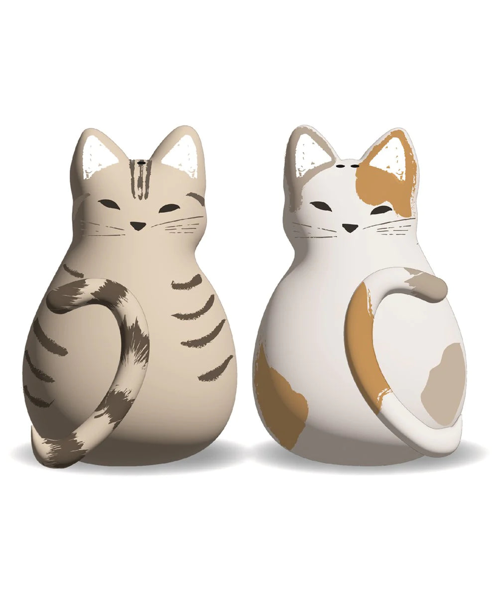 Cat Salt + Pepper Shaker Set