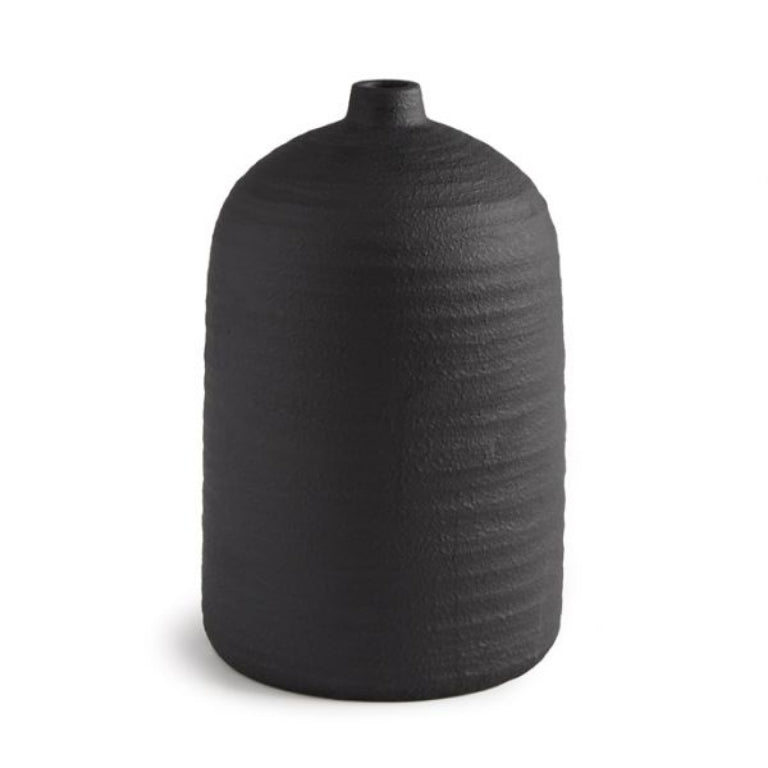 Colton Vase Medium, Black