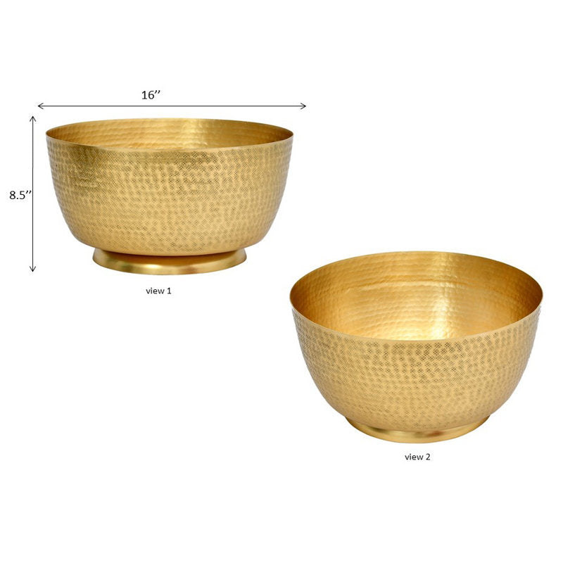 Gold Bowl/Beverage Tub