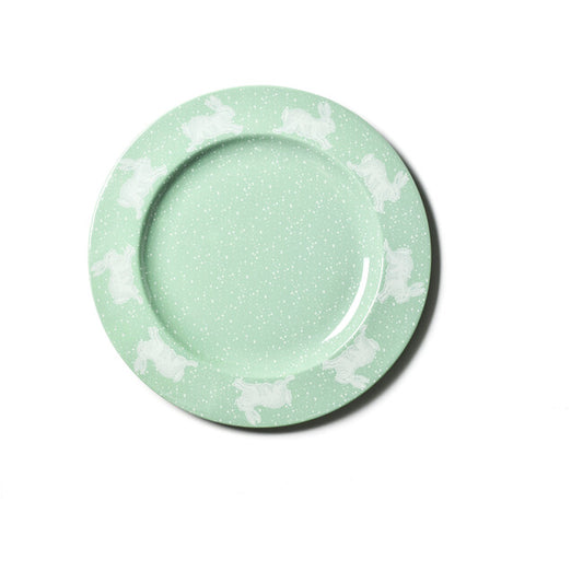 Speckled Rabbit 14 Round Platter, Sage - Coton Colors