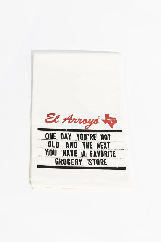 Grocery Store Tea Towel