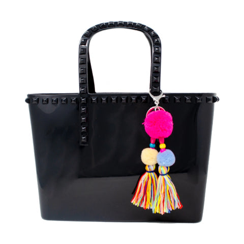 Jumbo Jelly Tote Black