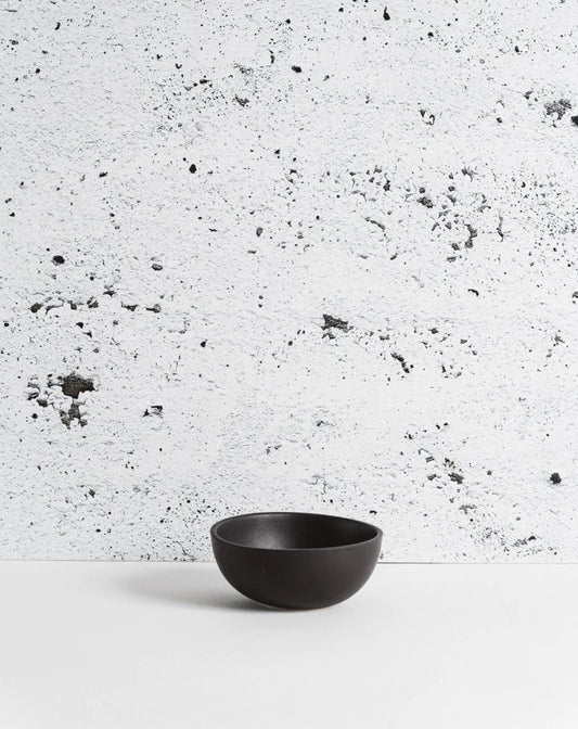 Matte Black Cereal Bowl