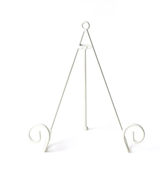 White Swirl Big Plate Stand