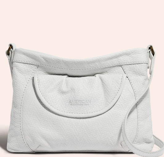 Reed Crossbody White