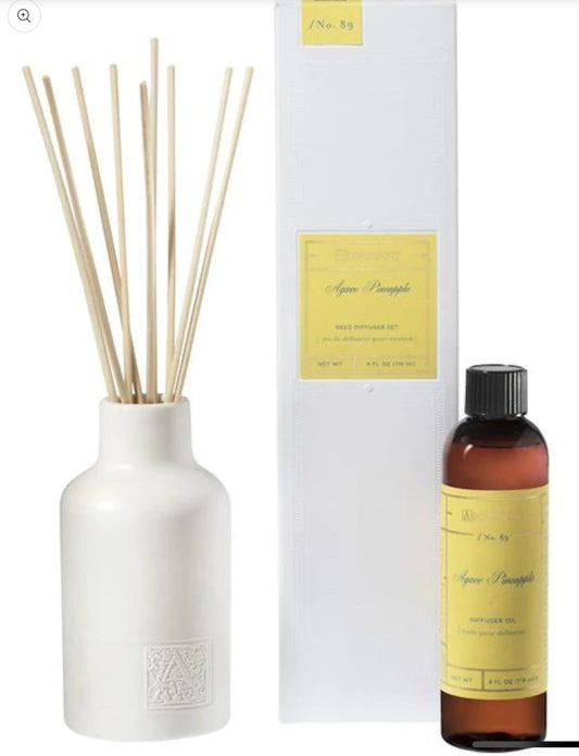Agave Pineapple Reed Diffuser Set