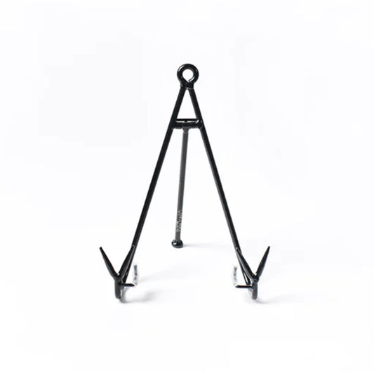 Black Medium Flare Plate Stand