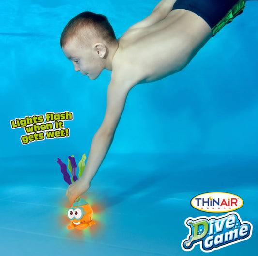 Light-Up Hermit Crab Dive Toy