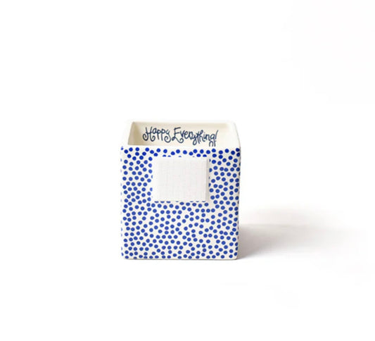 Indigo Small Dot Small Mini Nesting Cube