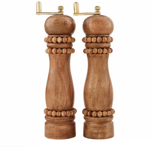 Mud Pie Salt & Pepper Grinder Set