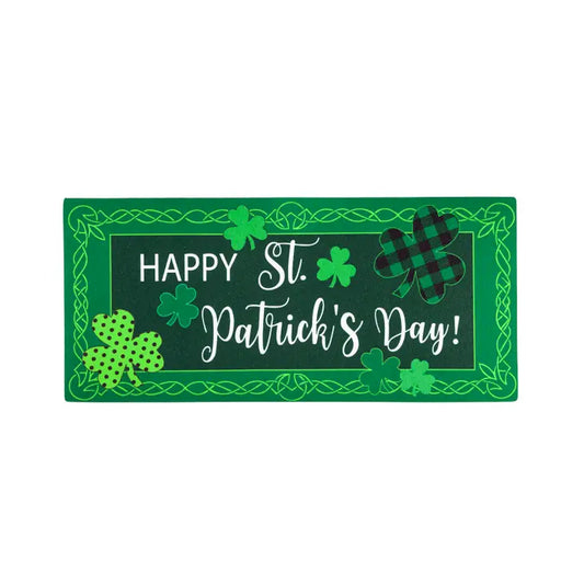 Sassafras Switch Mat St. Patrick's Shamrocks