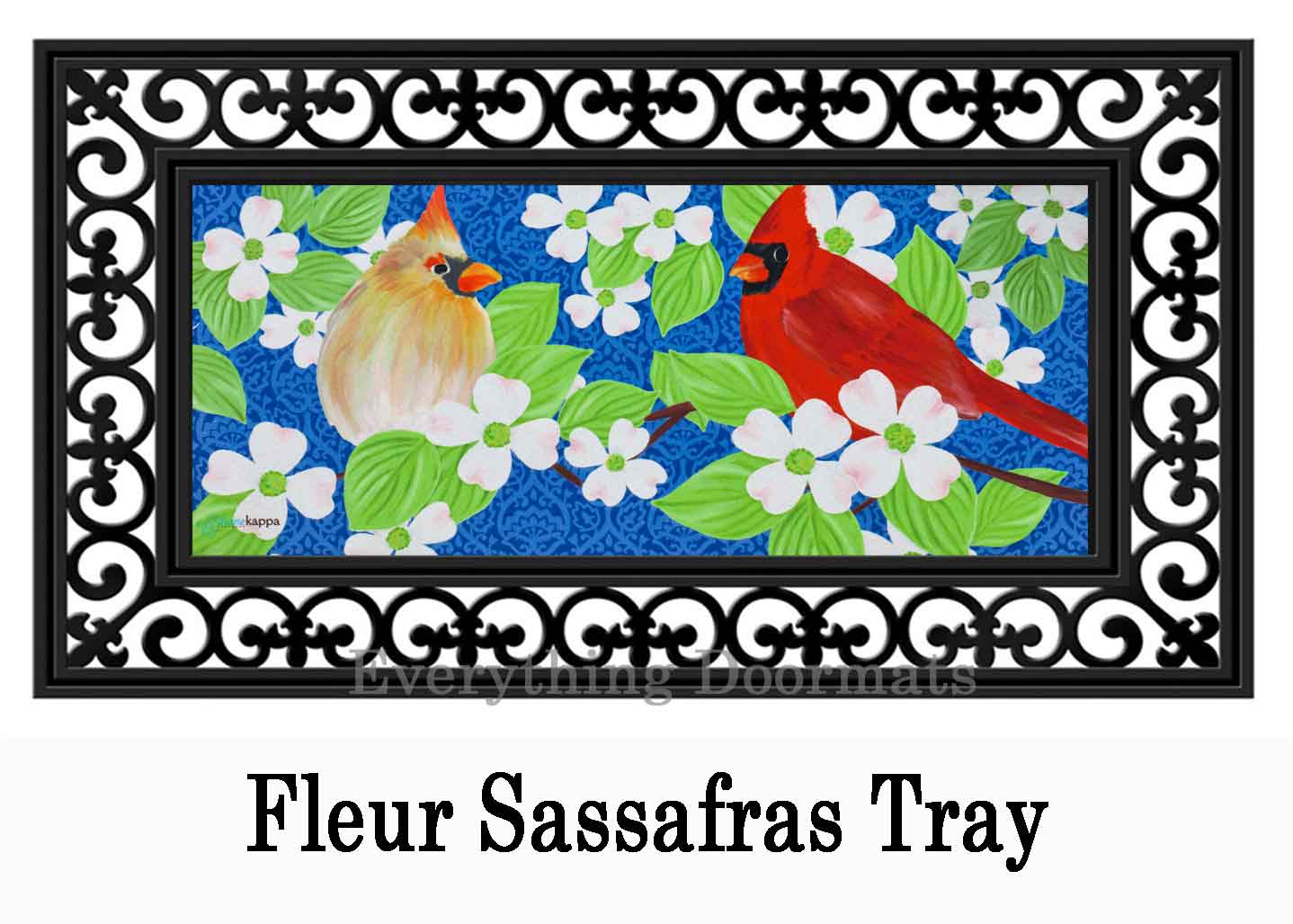 Cardinals in Love Sassafras Switch Mat