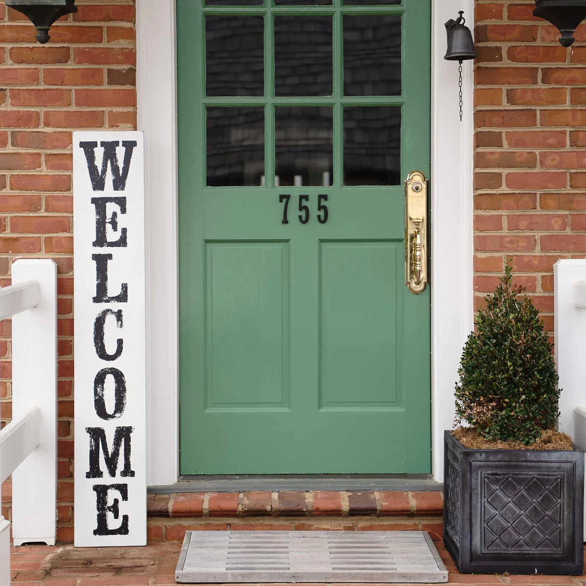 Whitewash Welcome Board