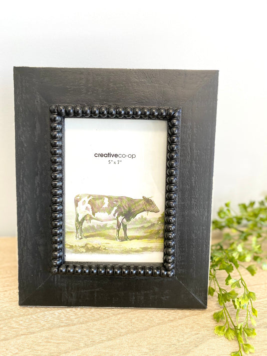 Black Wood Picture Frame 5 x 7