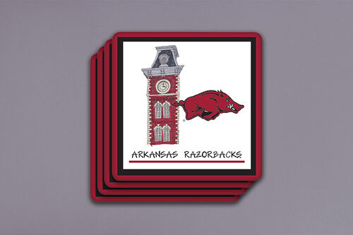 Razorback Set of 4 Coasters