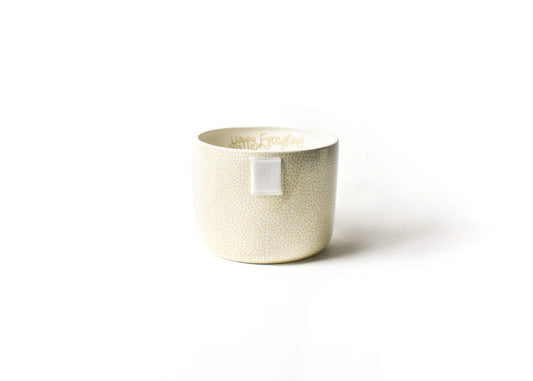 Neutral Small Dot Mini Happy Everything! Bowl