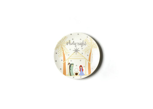 O Holy Night in Color Salad Plate (fair skin)