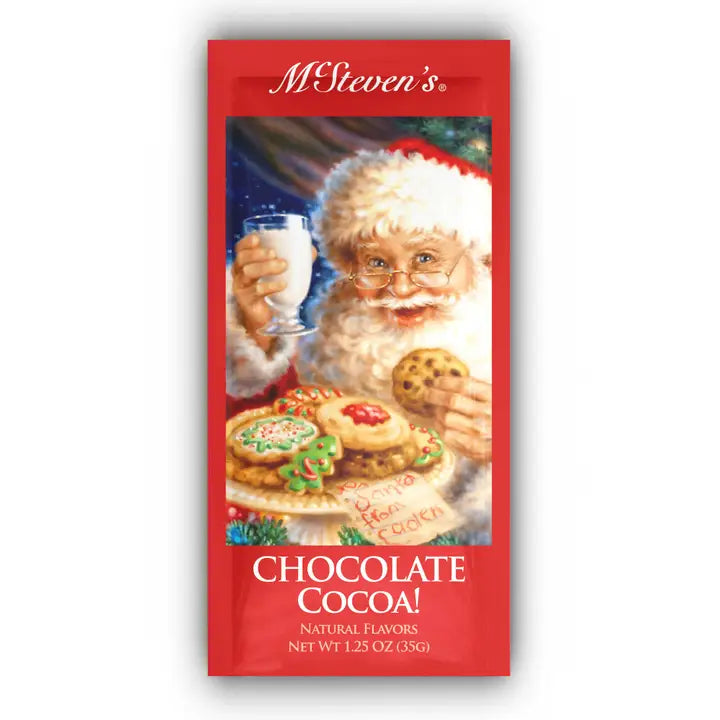 Dona Gelsinger® Santa Chocolate Cocoa (1.25oz Packets)