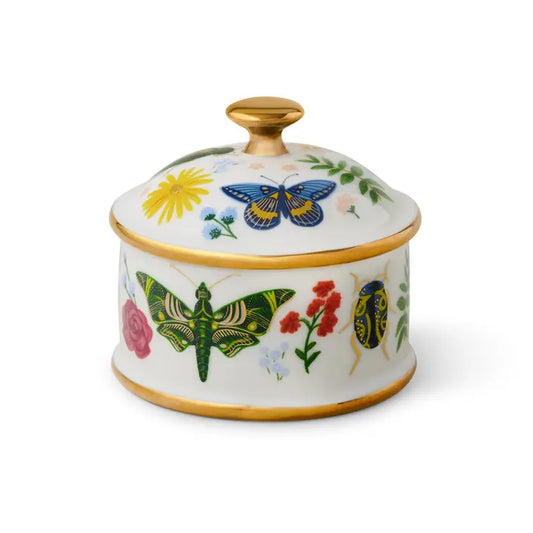 Curio Round Porcelain Box