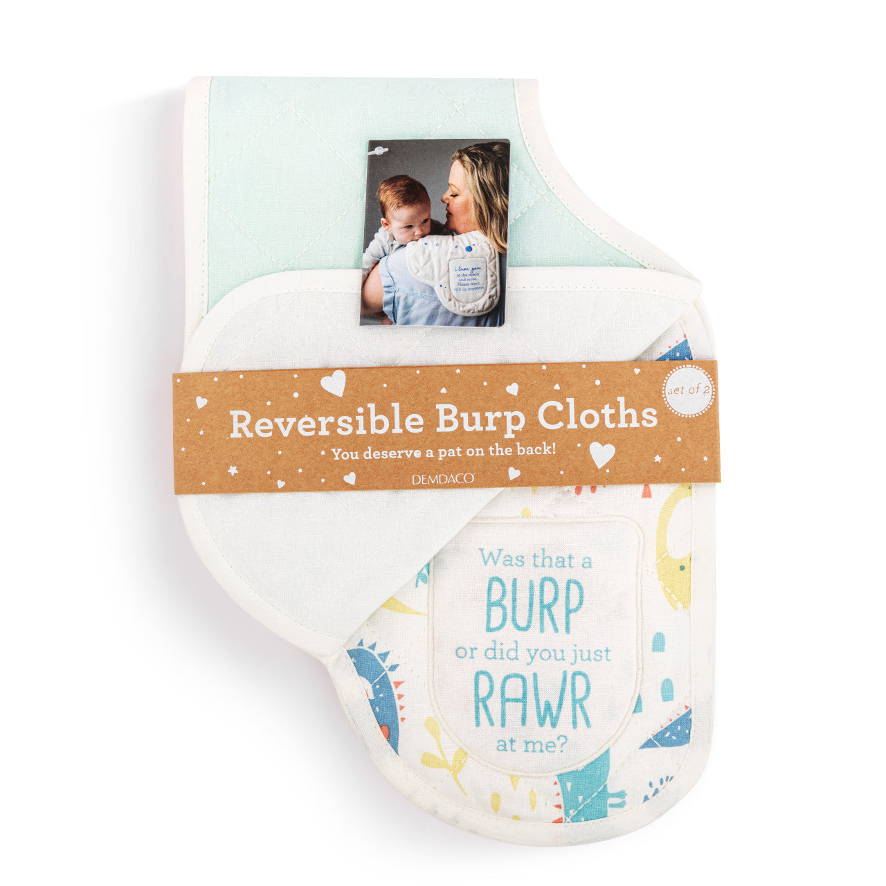 Burps Cloths Set of 2